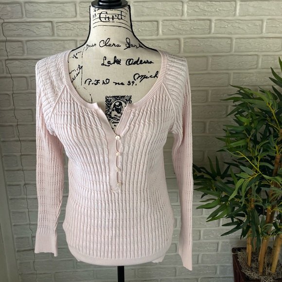 Eddie Bauer Sweaters - Light Pink Eddie Bauer Sweater